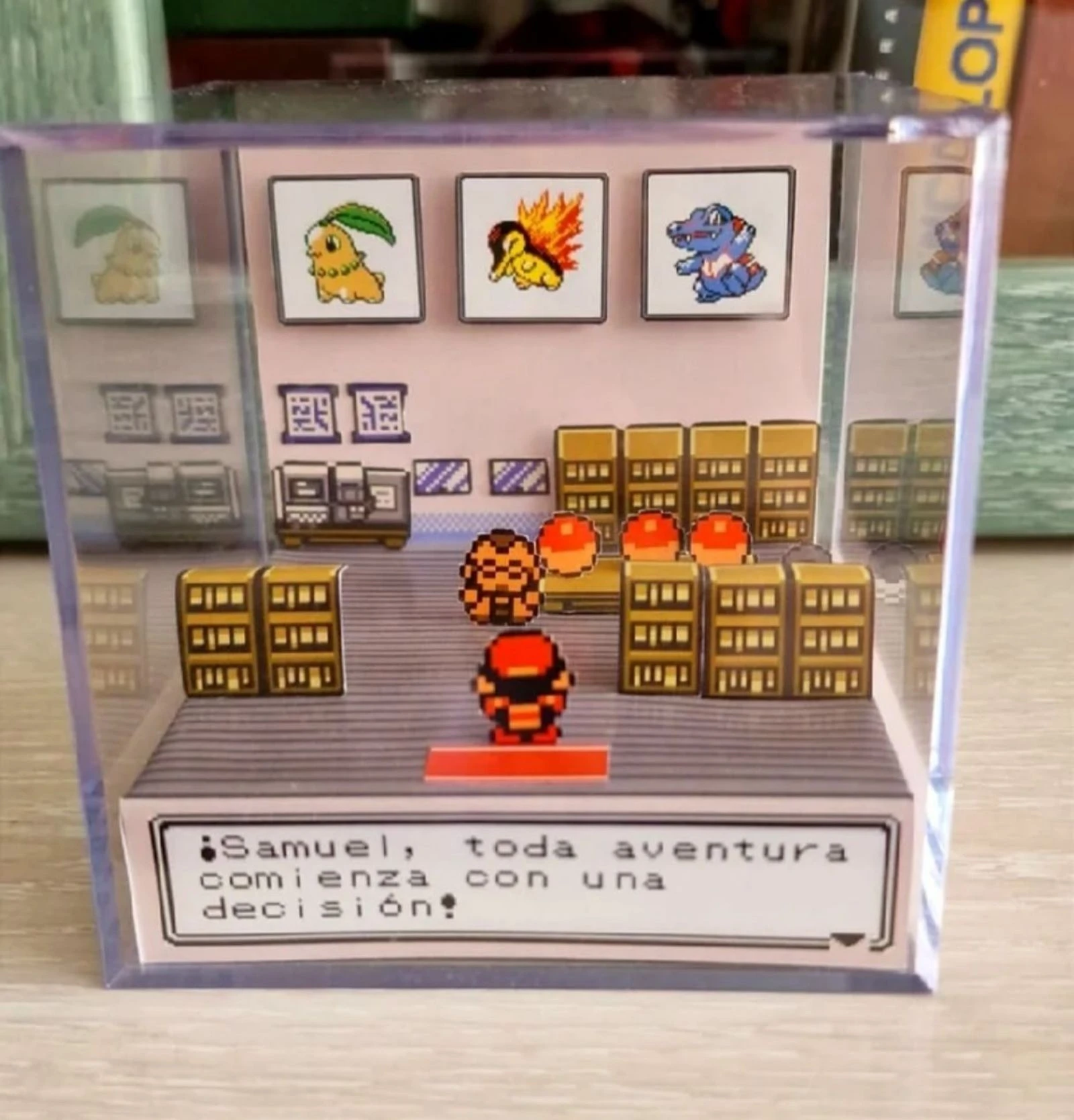Diorama Pokémon Plata / Oro